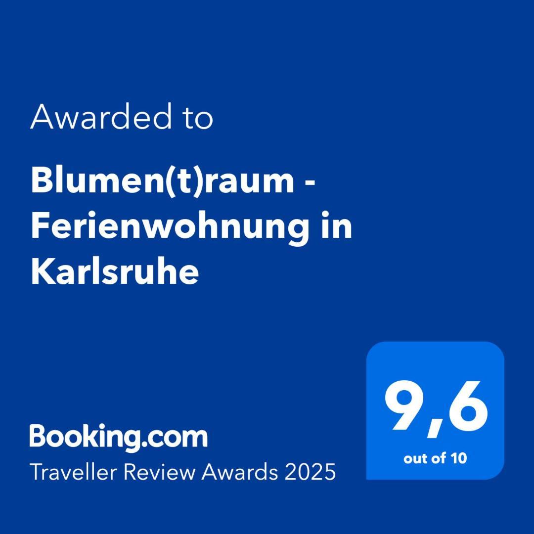 BlumenRaum - Ferienwohnung In Karlsruhe Esterno foto